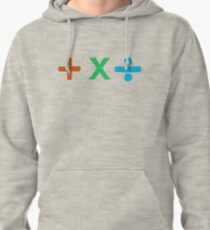 Sudadera con capucha Color + X y Divide