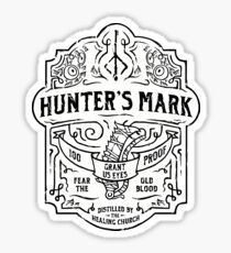 Hunter's Mark Whiskey - Bloodborne Sticker