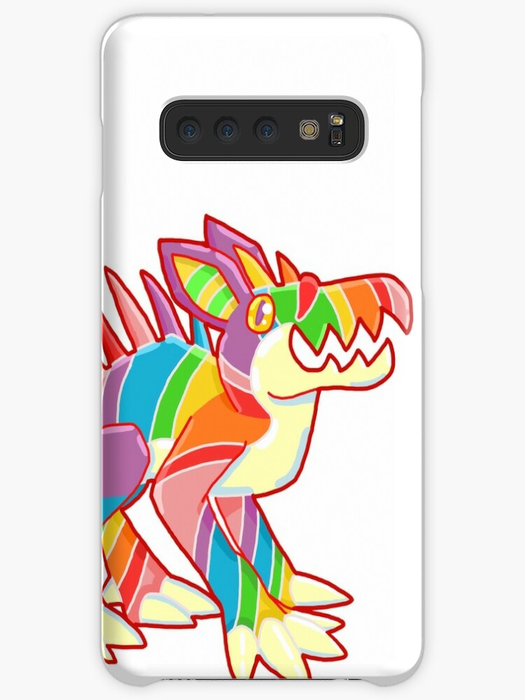 Pastel Kawaii Melting Rainbow Design Samsung S10 Case