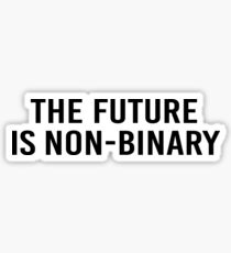 the future is non-binary Sticker