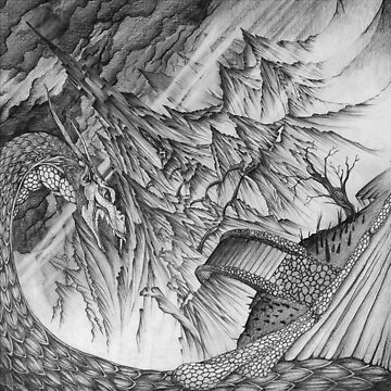 Ancalagon the Black  Dragon design, Painting, Middle earth