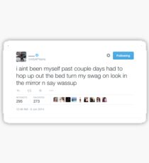 SOFORT YAMS TWEET Sticker