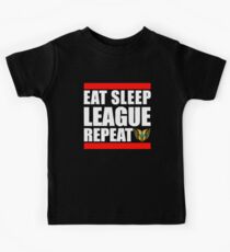 Camiseta para niños Eat Sleep League Repeat