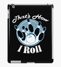 So rolle ich Bowling iPad-Hülle & Klebefolie