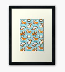 Corgi Framed Print