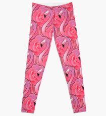 Cute graphic flamingo pattern Leggings