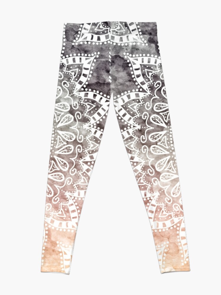 Hygge Print Leggings With  International Society of Precision Agriculture