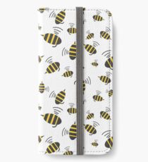 Buzzing Bumble Bees - A tribute to the bees of the world. iPhone Wallet/Case/Skin