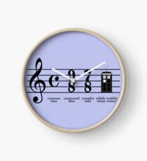 Wibbly-wobbly timey-wimey Clock