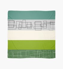 Green Stripe Scarf