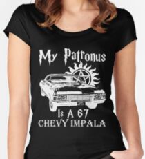 SUPERNATURAL Women's Fitted Scoop T-Shirt