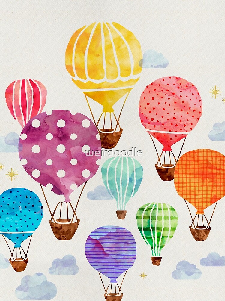Hot Air Balloon by weirdoodle