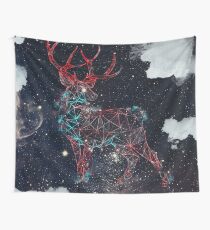 Himmlische Hirsche Wandbehang