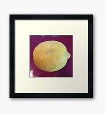 Lemon - Limone Framed Print