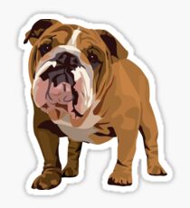 bulldog sticker