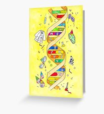 Happy Birthday card for science nerds Greeting Card