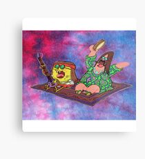 SPIRITUAL SPONGEBOB Metal Print