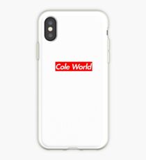 Cole World iPhone Case
