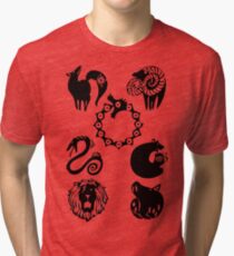seven deadly sins Tri-blend T-Shirt