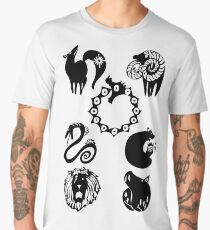 seven deadly sins Men's Premium T-Shirt