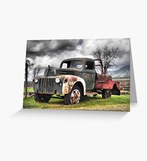 Old Rust Greeting Card