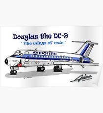 Eastern DC-9 Poster