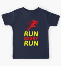 RUN BARRY RUN Kids T-Shirt