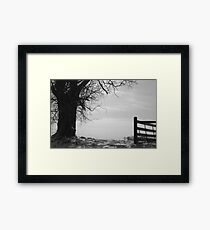 empty Framed Print
