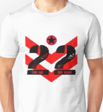 22 You Are Not Alone :: Raising support, awareness and funds for nonprofit organizations offering holistic healing processes to veterans. Unisex T-Shirt
