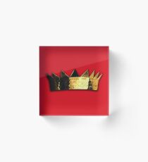 Rihanna's Crown Acrylic Block