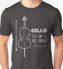 Camiseta ajustada Primeros problemas de violonchelo mundial