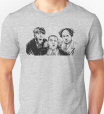 Three Stupid Idiot Ultra Stooges Unisex T-Shirt