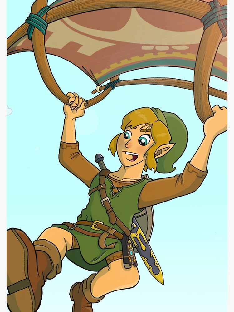 Link's Paraglider by ollierayart