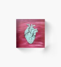 HUMAN HEART Acrylic Block