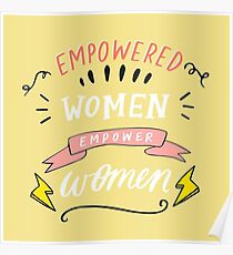 Empowerment for Women Poster