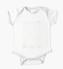USGS TOPO Maps Iowa IA Hayfield 174809 1972 24000 Short Sleeve Baby One-Piece