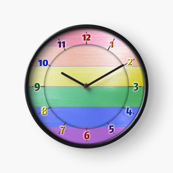 Rainbow PRIDE - Rainbow Clock