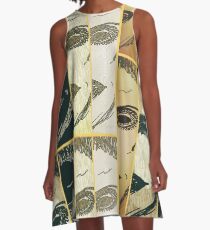 Afrikanerin A-Linien Kleid