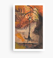 Streetlamp Canvas Print
