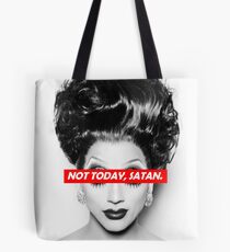 Not Today Satan 003 Tote Bag