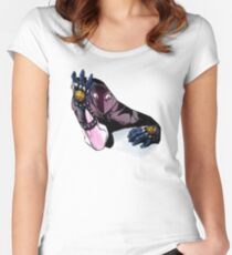 Jojo's Bizarre Adventure Killer Queen Bites The Dust Women's Fitted Scoop T-Shirt