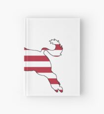American Flag – Horse Hardcover Journal