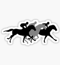 horse race Sticker