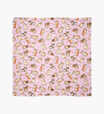 Lovey corgis in pink Scarf
