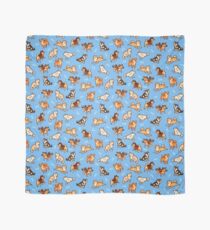 shibes in light blue Scarf