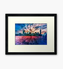 Colourful London Framed Print