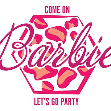 Barbie Rainbow Svg, Let Go Party Svg, Barbie Doll Svg