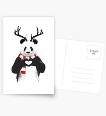 Xmas panda Postcards