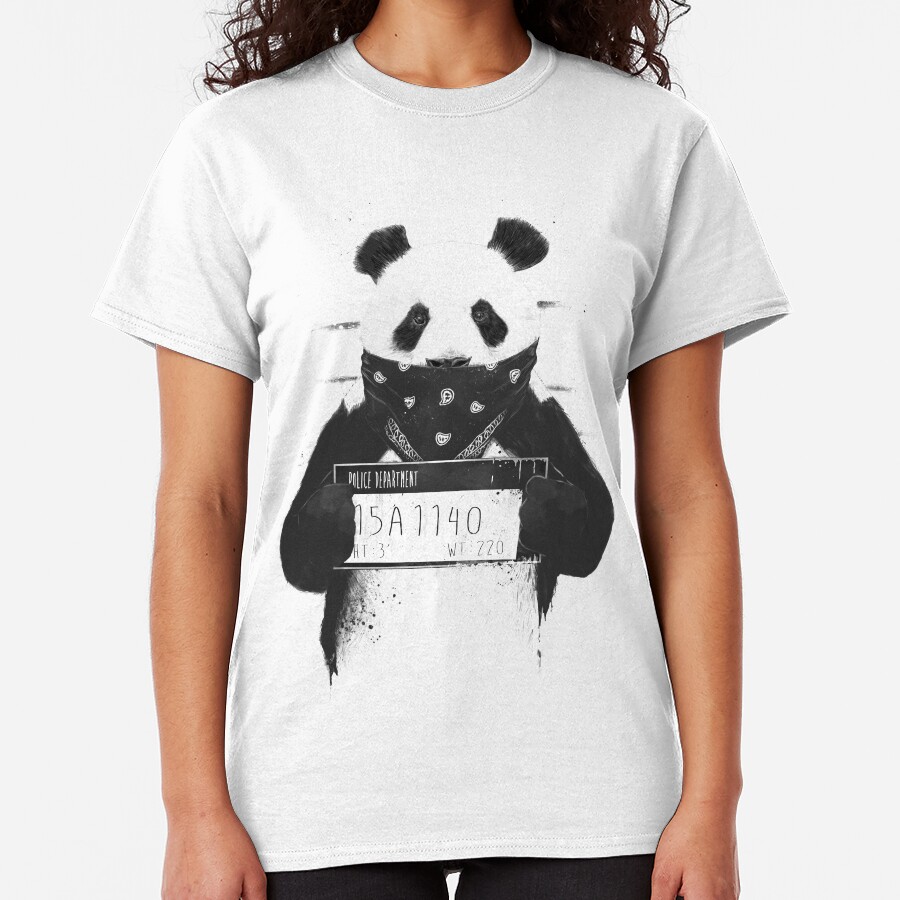 Bad panda (graphic t-shirt) Classic T-Shirt