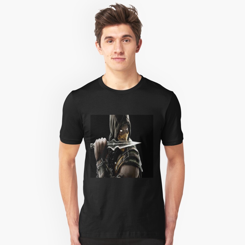 scorpion mortal kombat shirt